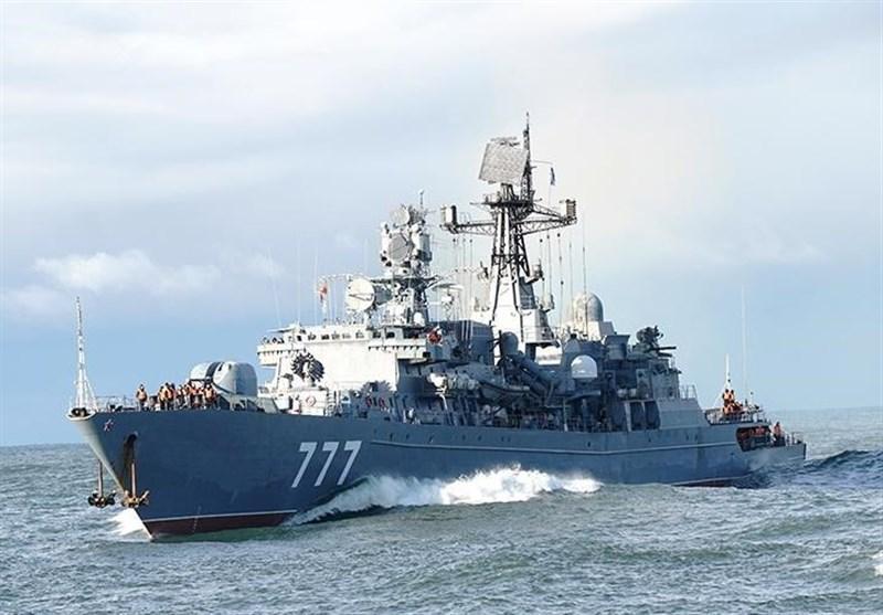 مشارکت 3 کشتی روسیه در رزمایش نظامی مشترک با ایران و چین