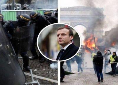 تور فرانسه: تظاهرات اعتراضی جلیقه زردها در پاریس