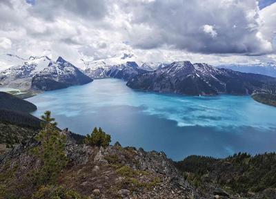 دریاچه گاریبالدی، یکی از زیباترین دریاچه های کانادا